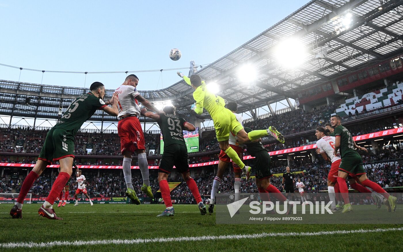 Russia Soccer Premier-League Lokomotiv - Spartak