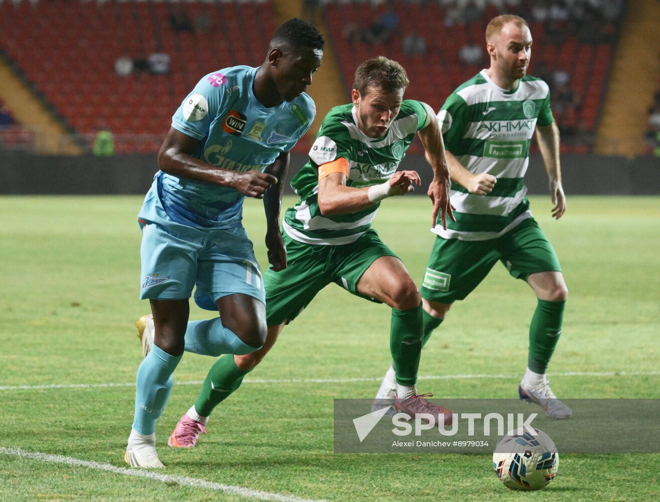 Russia Soccer Premier-League Akhmat - Zenit