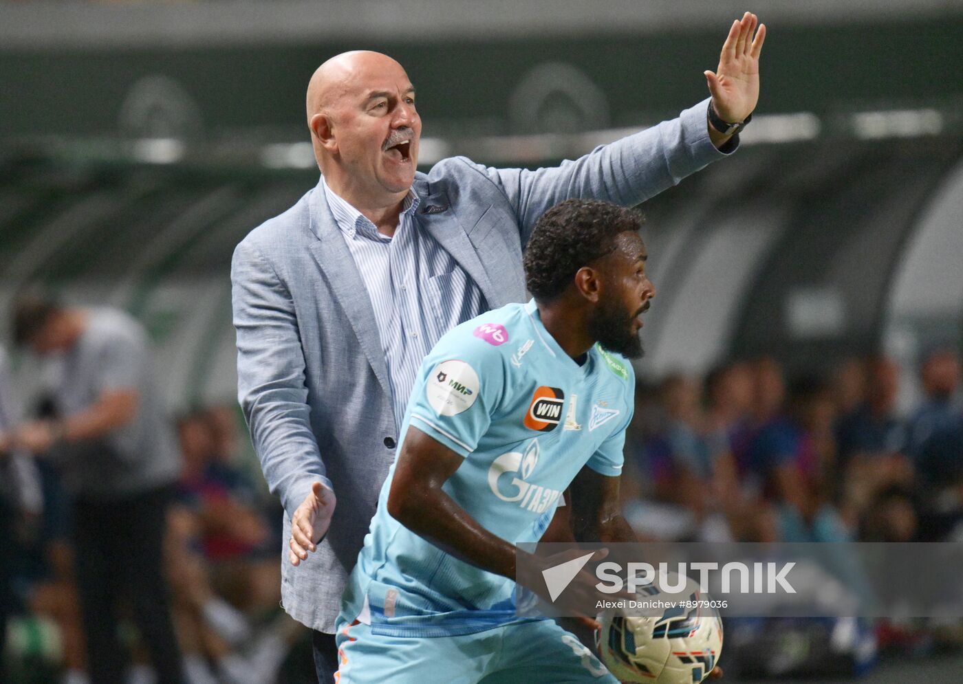 Russia Soccer Premier-League Akhmat - Zenit