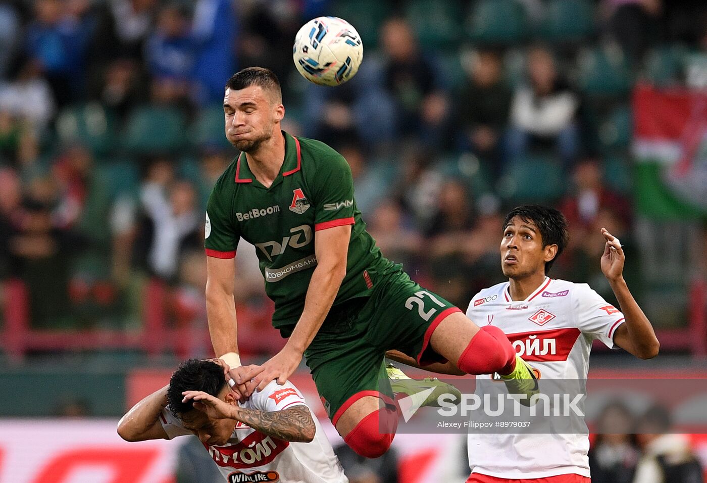 Russia Soccer Premier-League Lokomotiv - Spartak