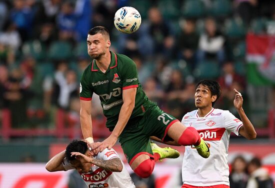 Russia Soccer Premier-League Lokomotiv - Spartak