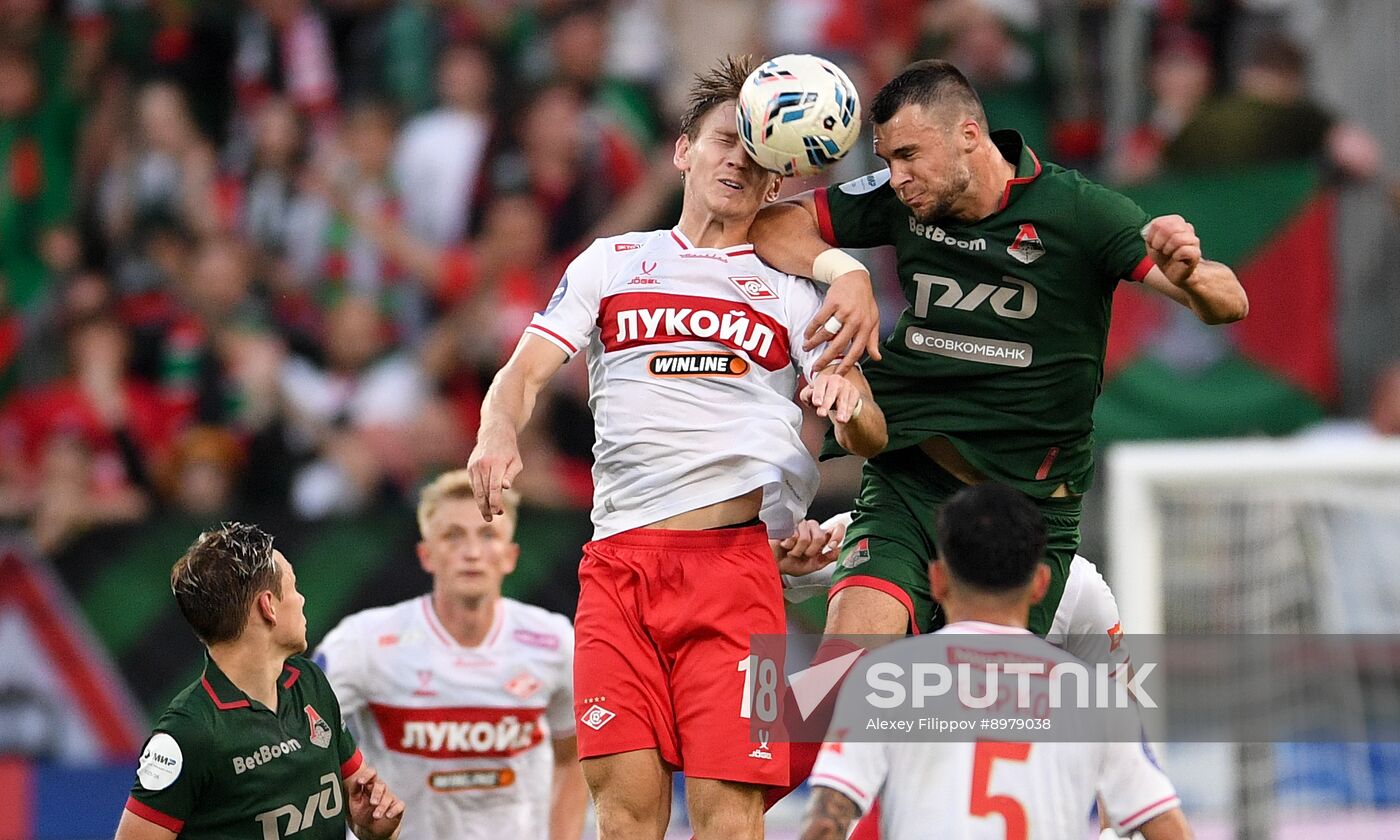 Russia Soccer Premier-League Lokomotiv - Spartak