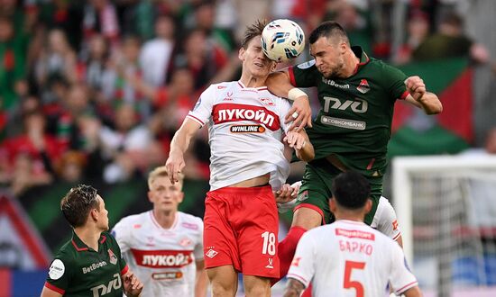 Russia Soccer Premier-League Lokomotiv - Spartak