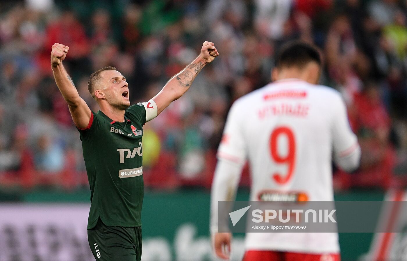 Russia Soccer Premier-League Lokomotiv - Spartak