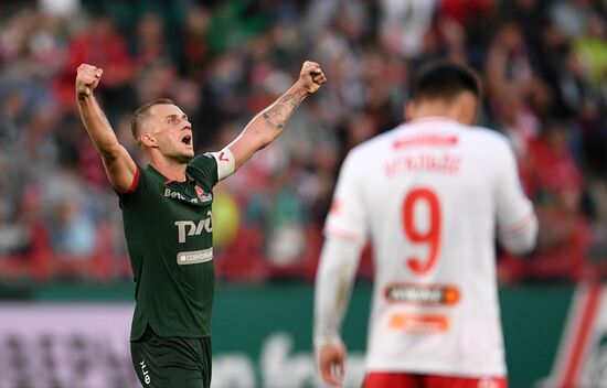 Russia Soccer Premier-League Lokomotiv - Spartak