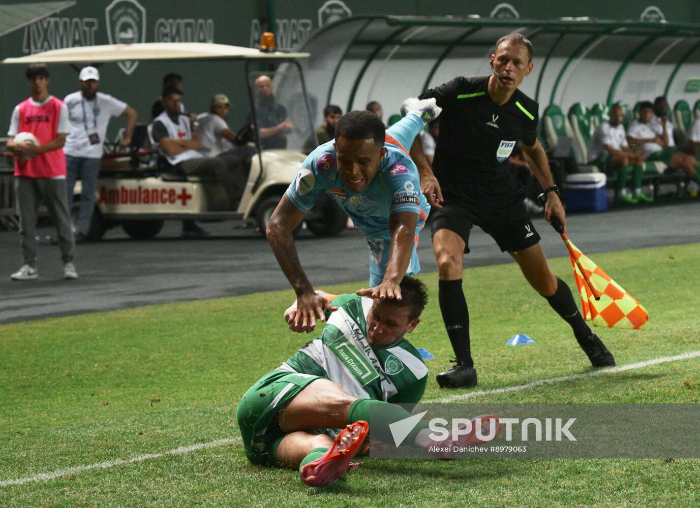 Russia Soccer Premier-League Akhmat - Zenit
