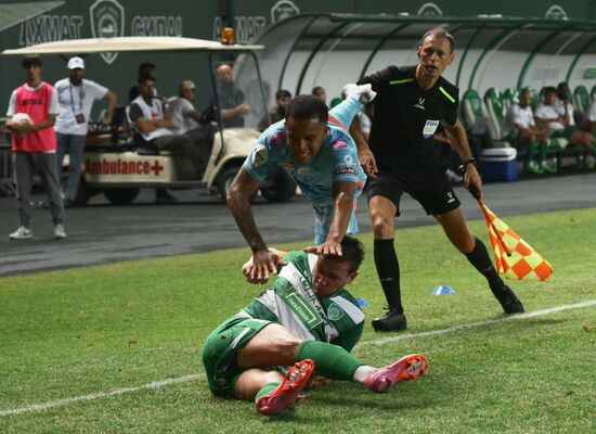 Russia Soccer Premier-League Akhmat - Zenit