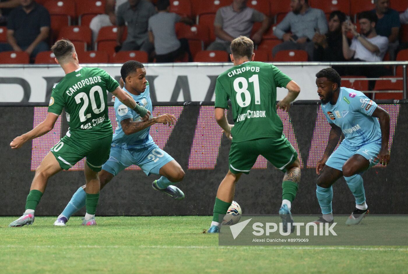 Russia Soccer Premier-League Akhmat - Zenit