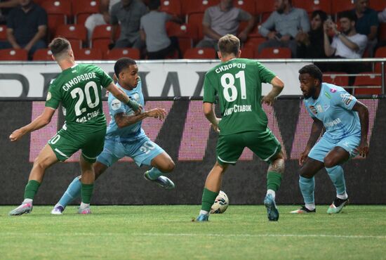 Russia Soccer Premier-League Akhmat - Zenit