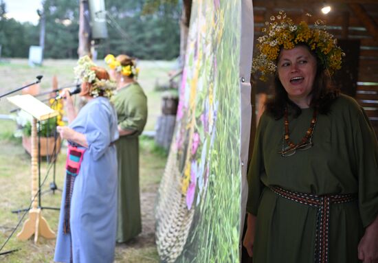 Russia Siberia Latvian Traditional Feast