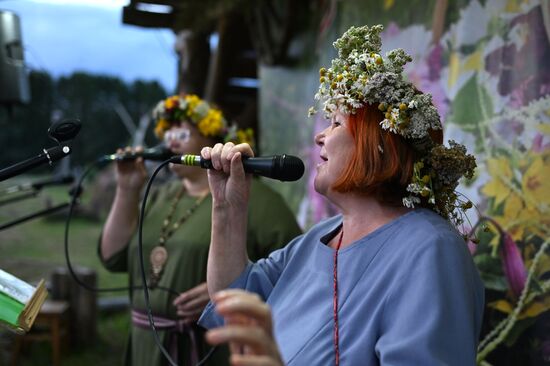 Russia Siberia Latvian Traditional Feast