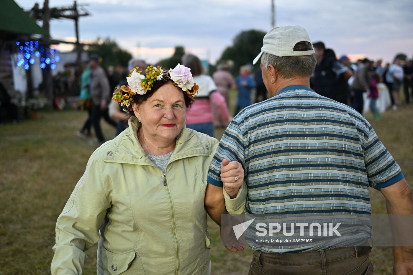 Russia Siberia Latvian Traditional Feast