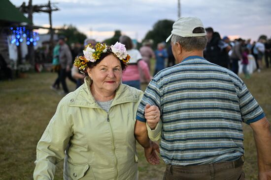 Russia Siberia Latvian Traditional Feast