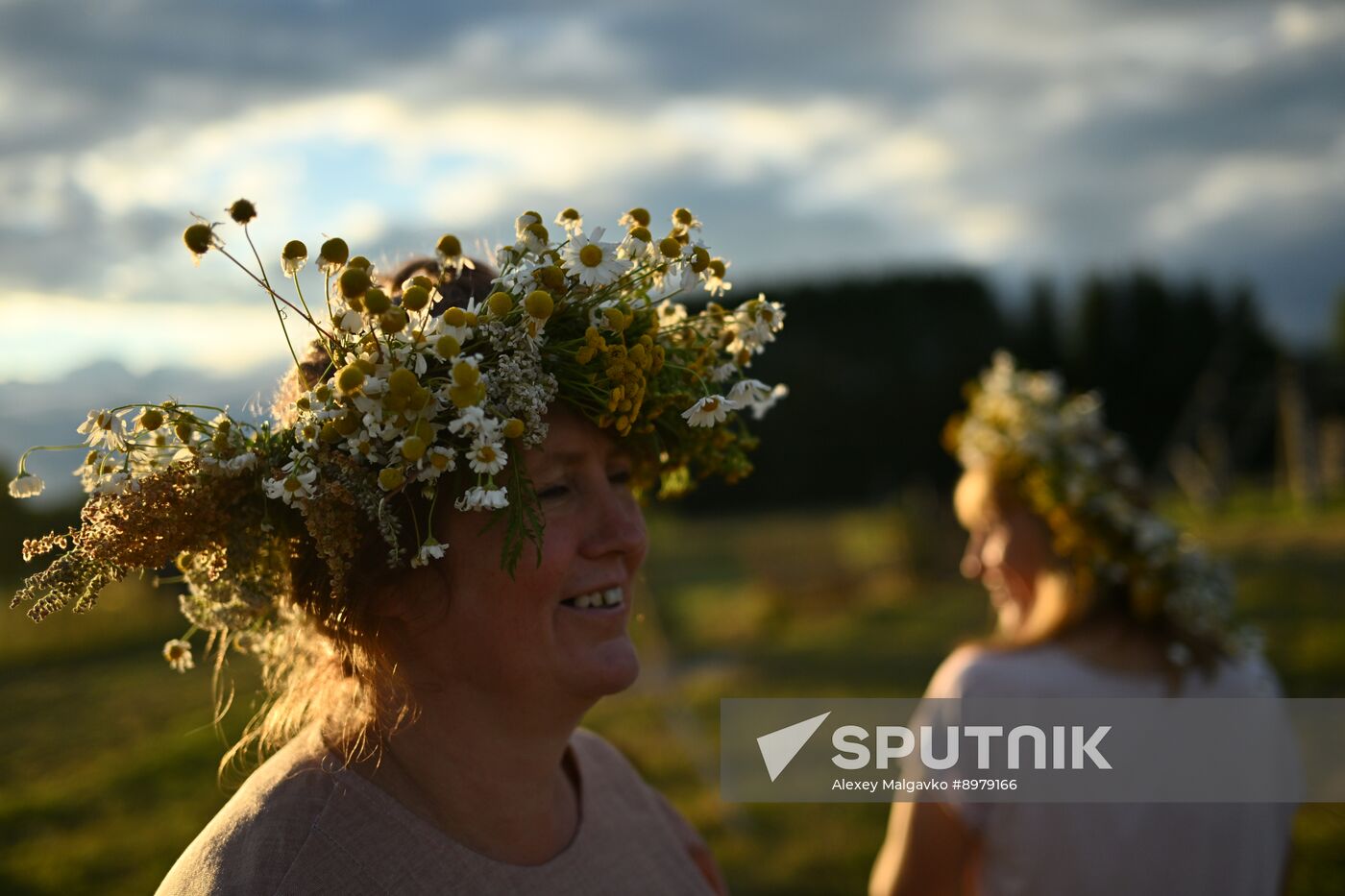 Russia Siberia Latvian Traditional Feast