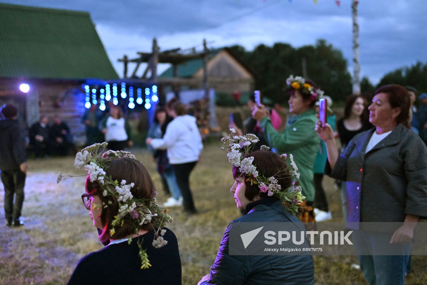 Russia Siberia Latvian Traditional Feast