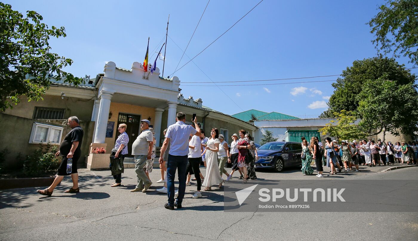Moldova Gagauzia Head Rally