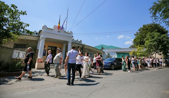 Moldova Gagauzia Head Rally