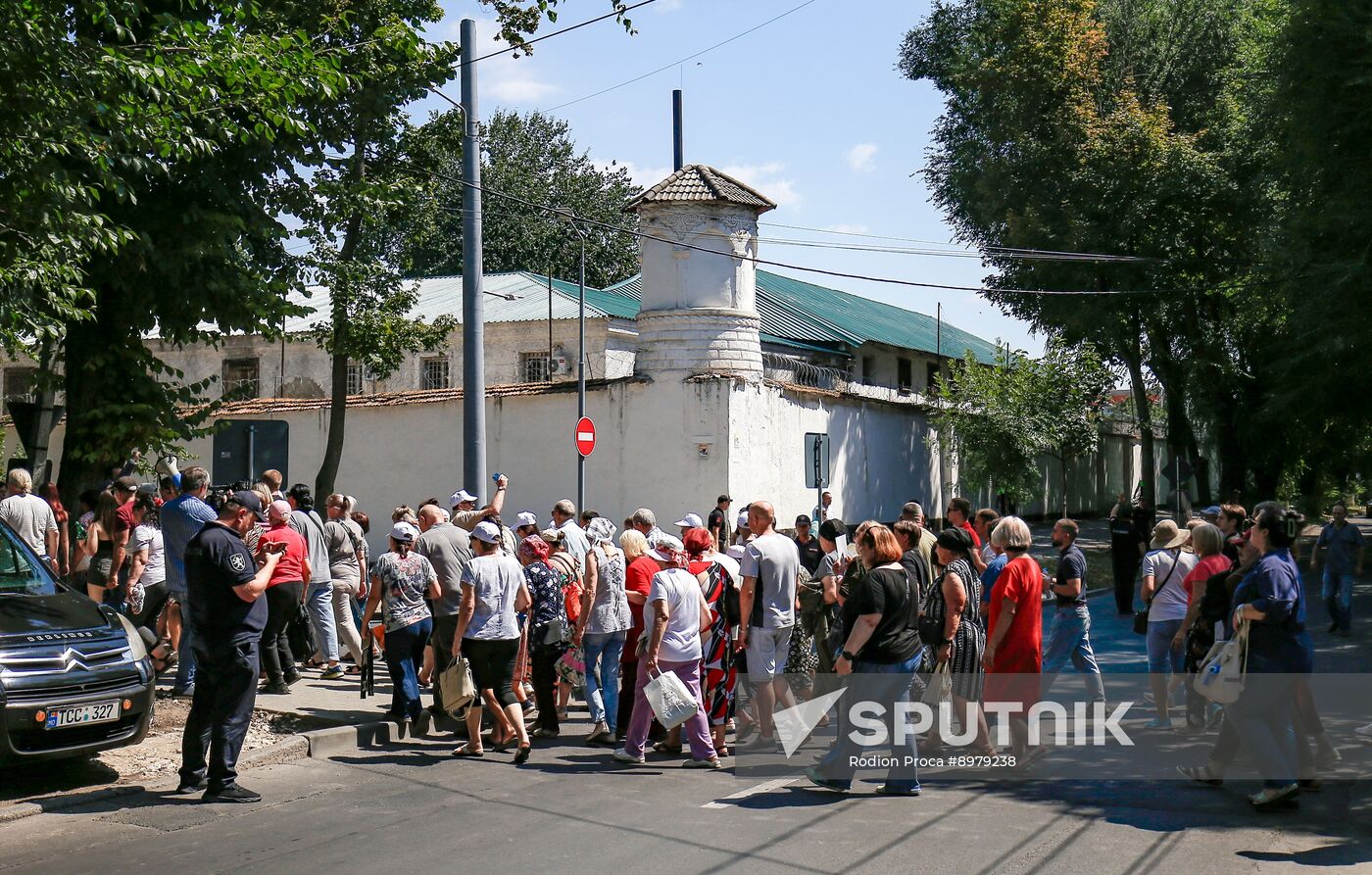 Moldova Gagauzia Head Rally