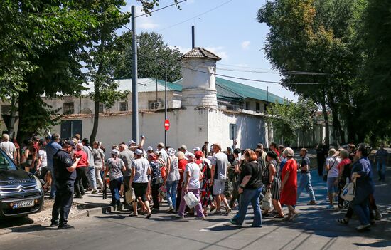 Moldova Gagauzia Head Rally
