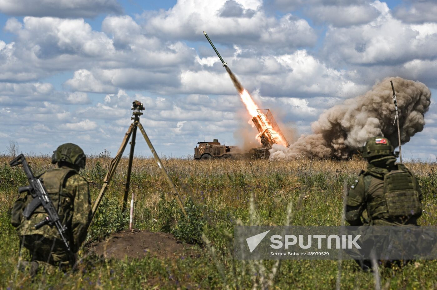 Russia Ukraine Military Operation Artillery Unit