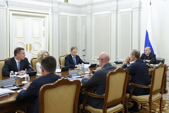Russia Mishustin Deputies