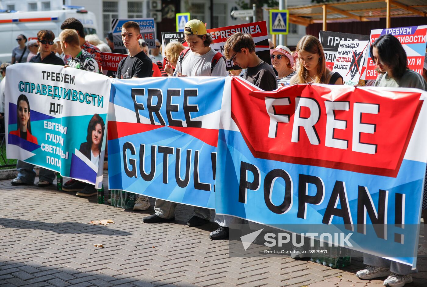 Moldova Gagauzia Head Rally