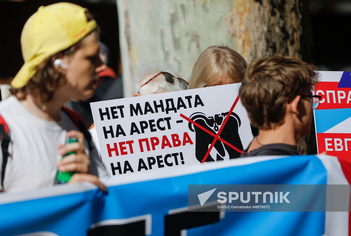 Moldova Gagauzia Head Rally