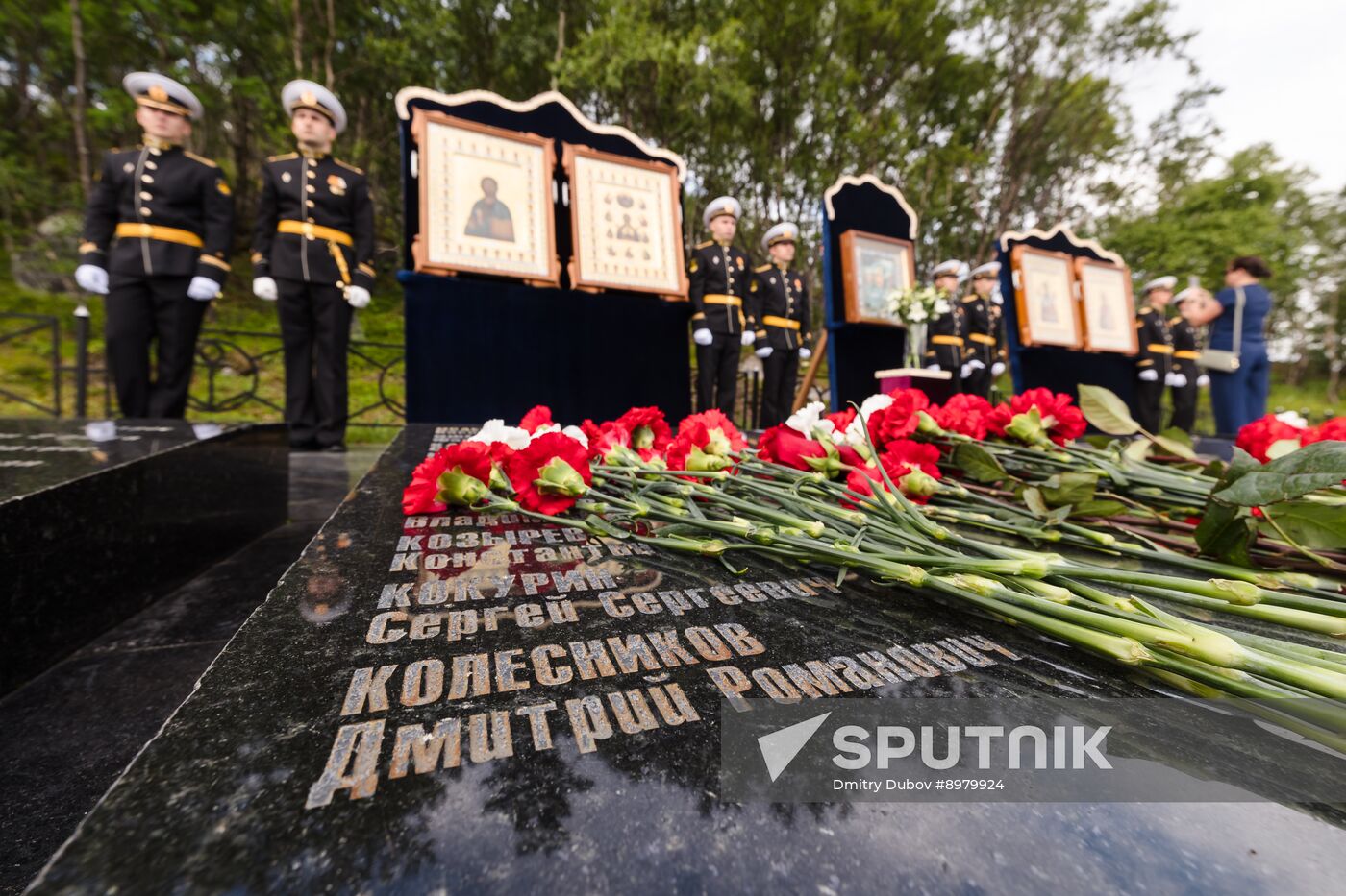 Russia Kursk Submarine Disaster Anniversary