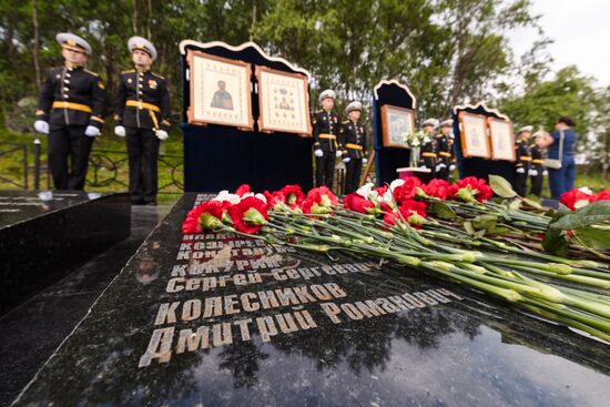 Russia Kursk Submarine Disaster Anniversary