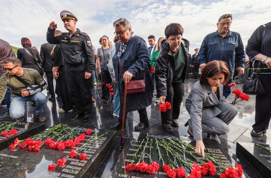 Russia Kursk Submarine Disaster Anniversary