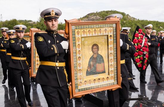 Russia Kursk Submarine Disaster Anniversary
