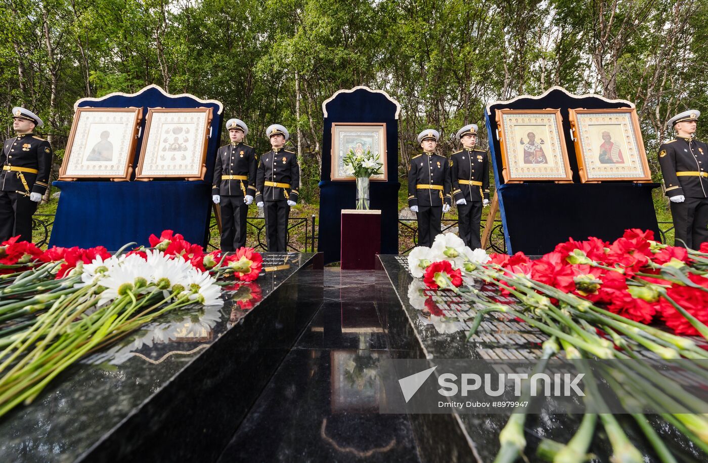 Russia Kursk Submarine Disaster Anniversary