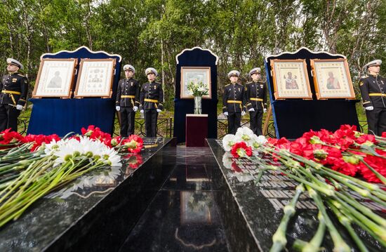 Russia Kursk Submarine Disaster Anniversary