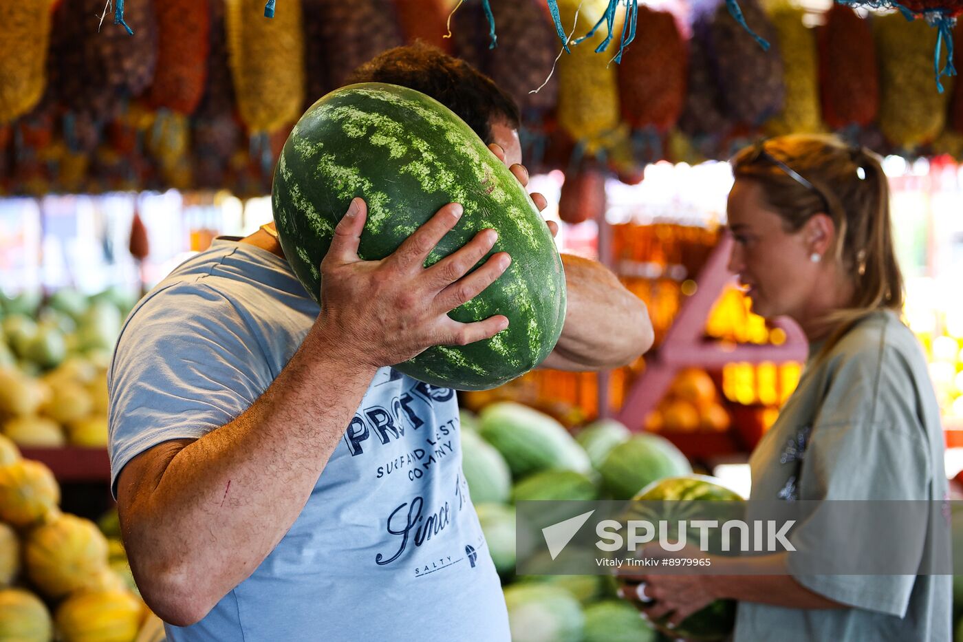 Russia Agriculture Watermelon Season