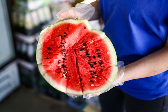 Russia Agriculture Watermelon Season