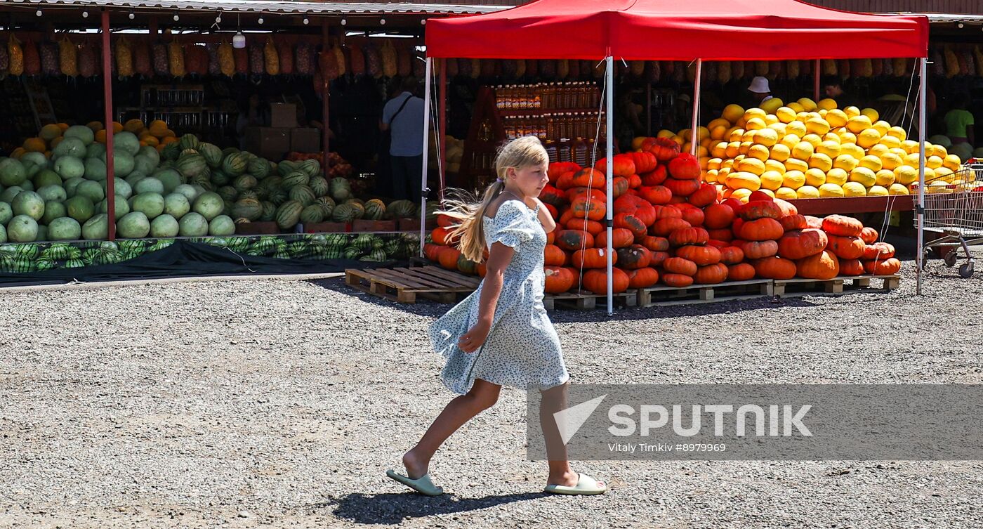 Russia Agriculture Watermelon Season