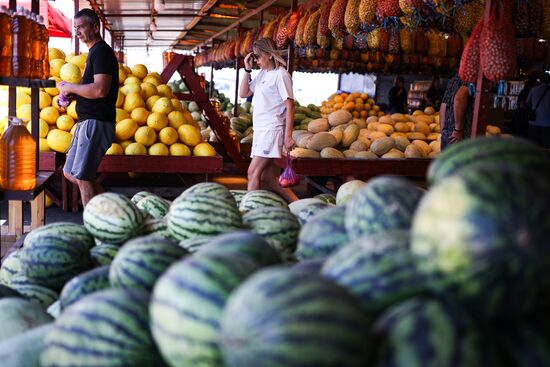Russia Agriculture Watermelon Season