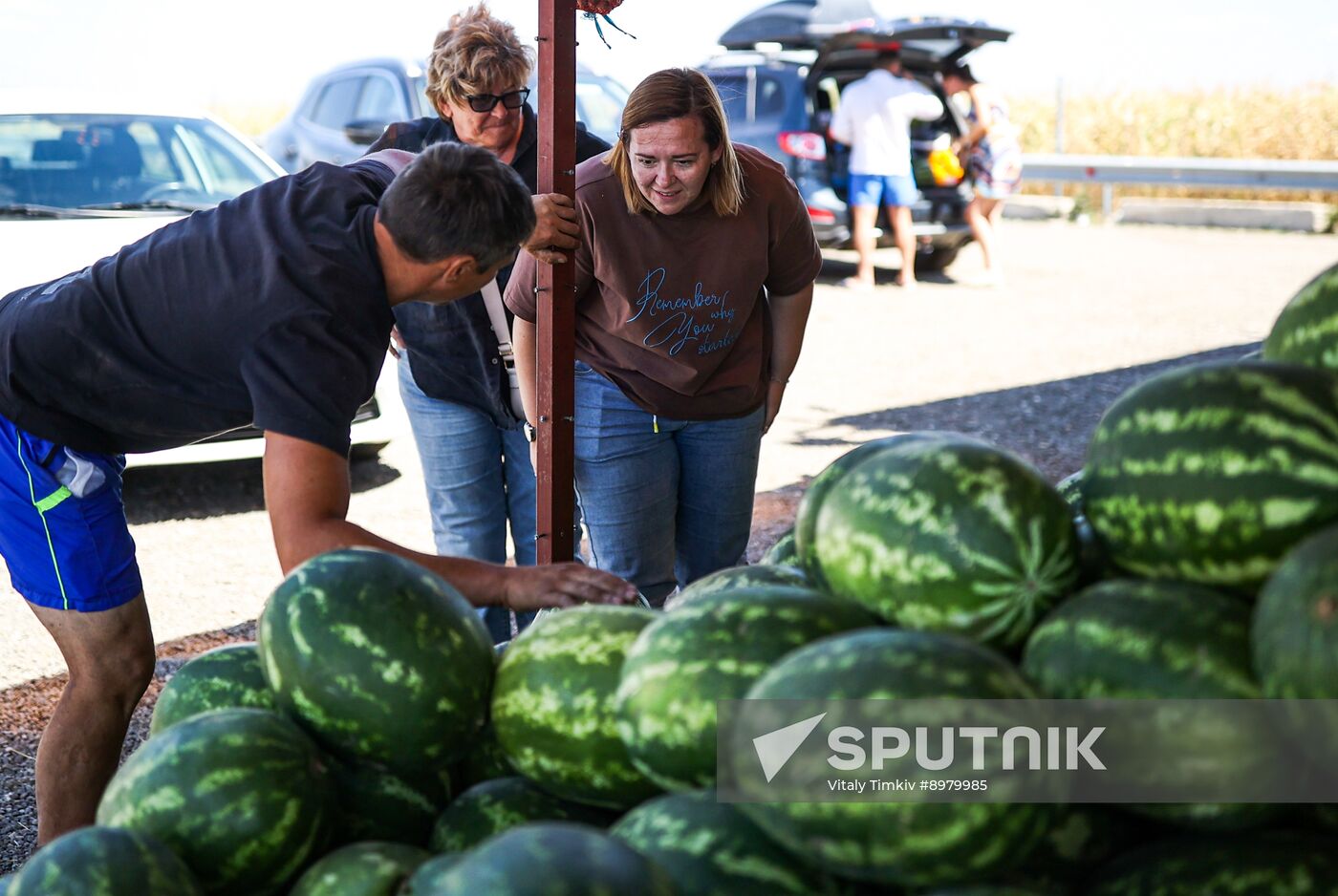 Russia Agriculture Watermelon Season
