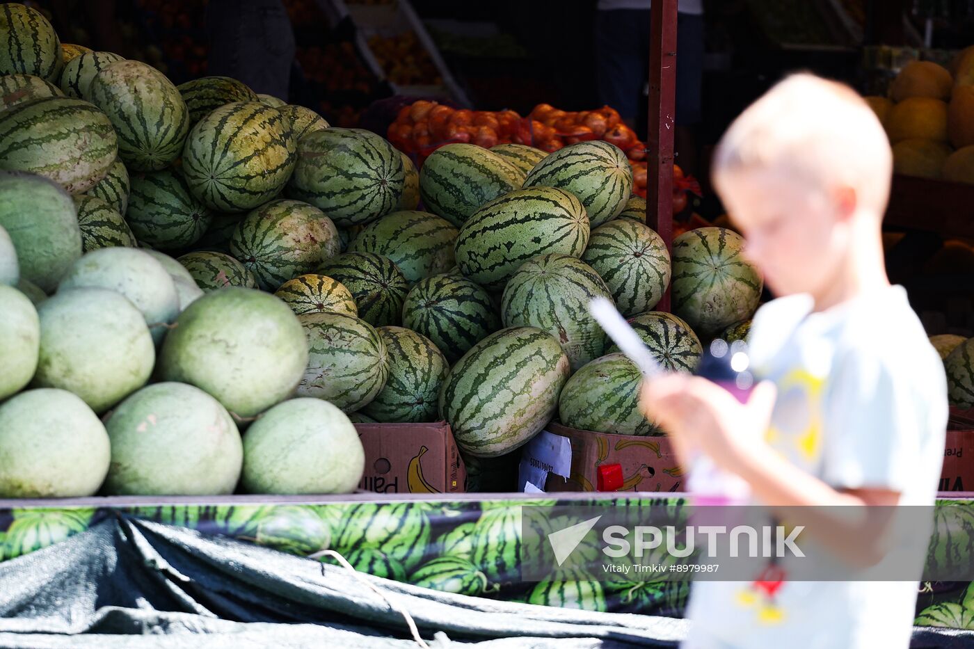 Russia Agriculture Watermelon Season