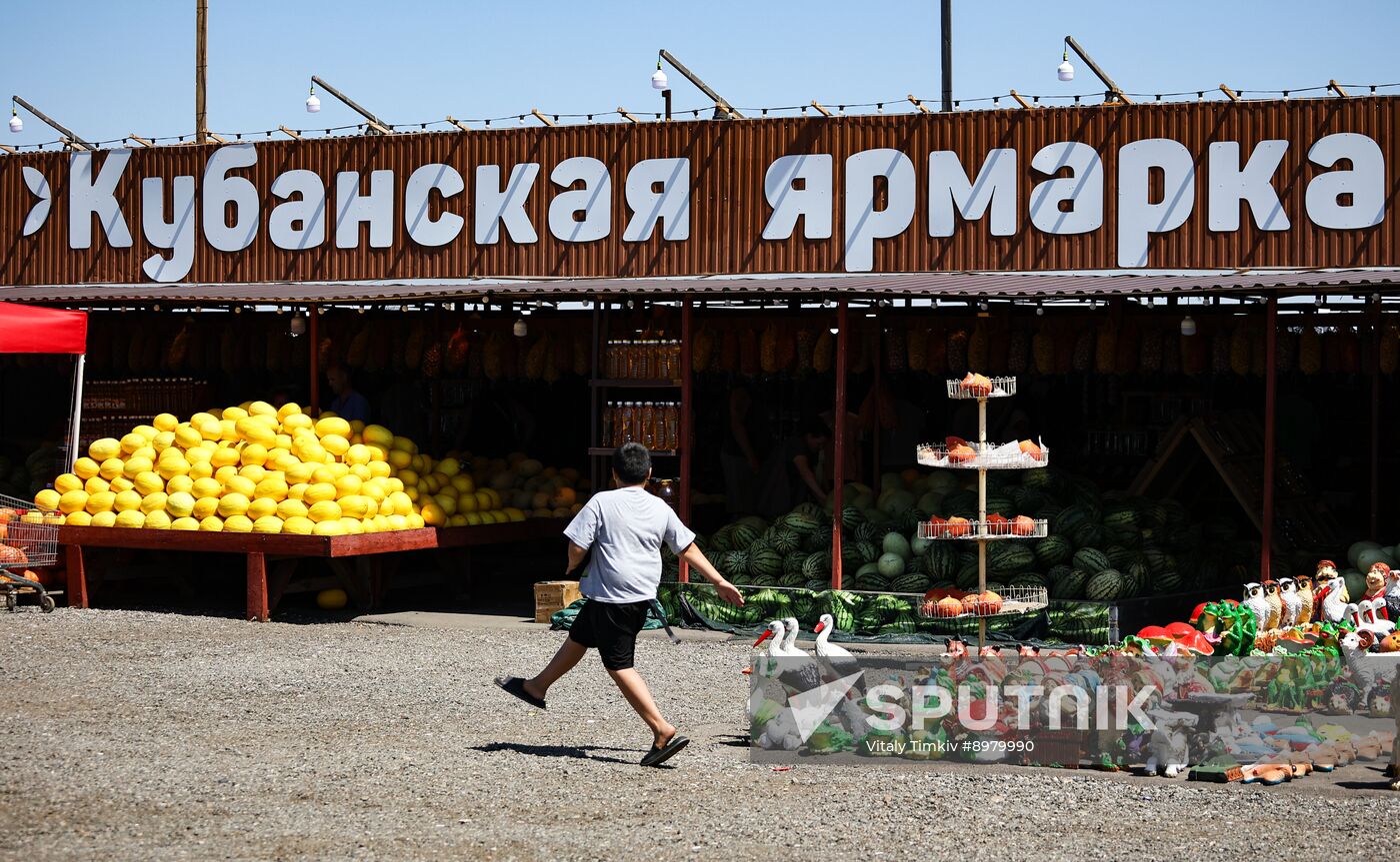 Russia Agriculture Watermelon Season