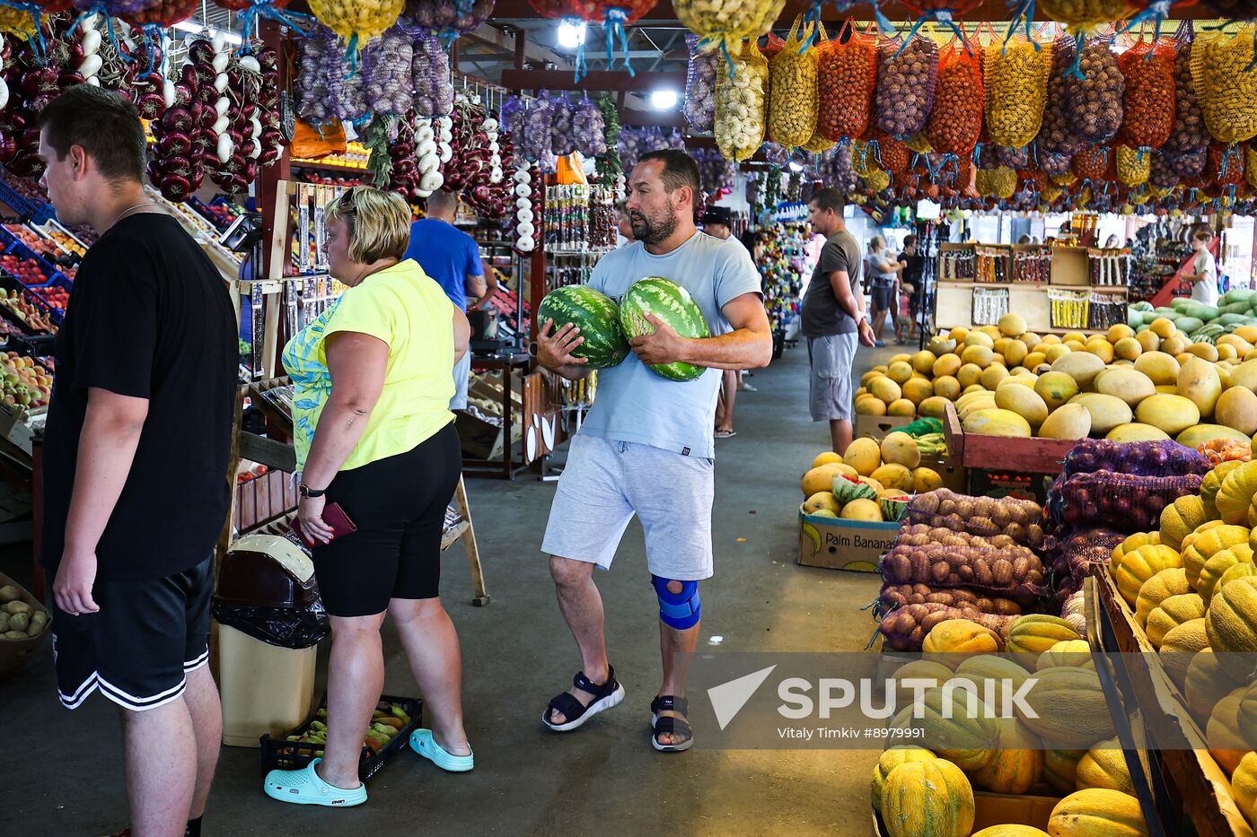 Russia Agriculture Watermelon Season