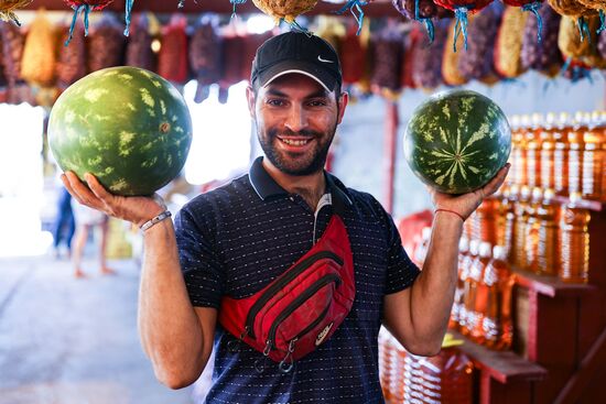 Russia Agriculture Watermelon Season