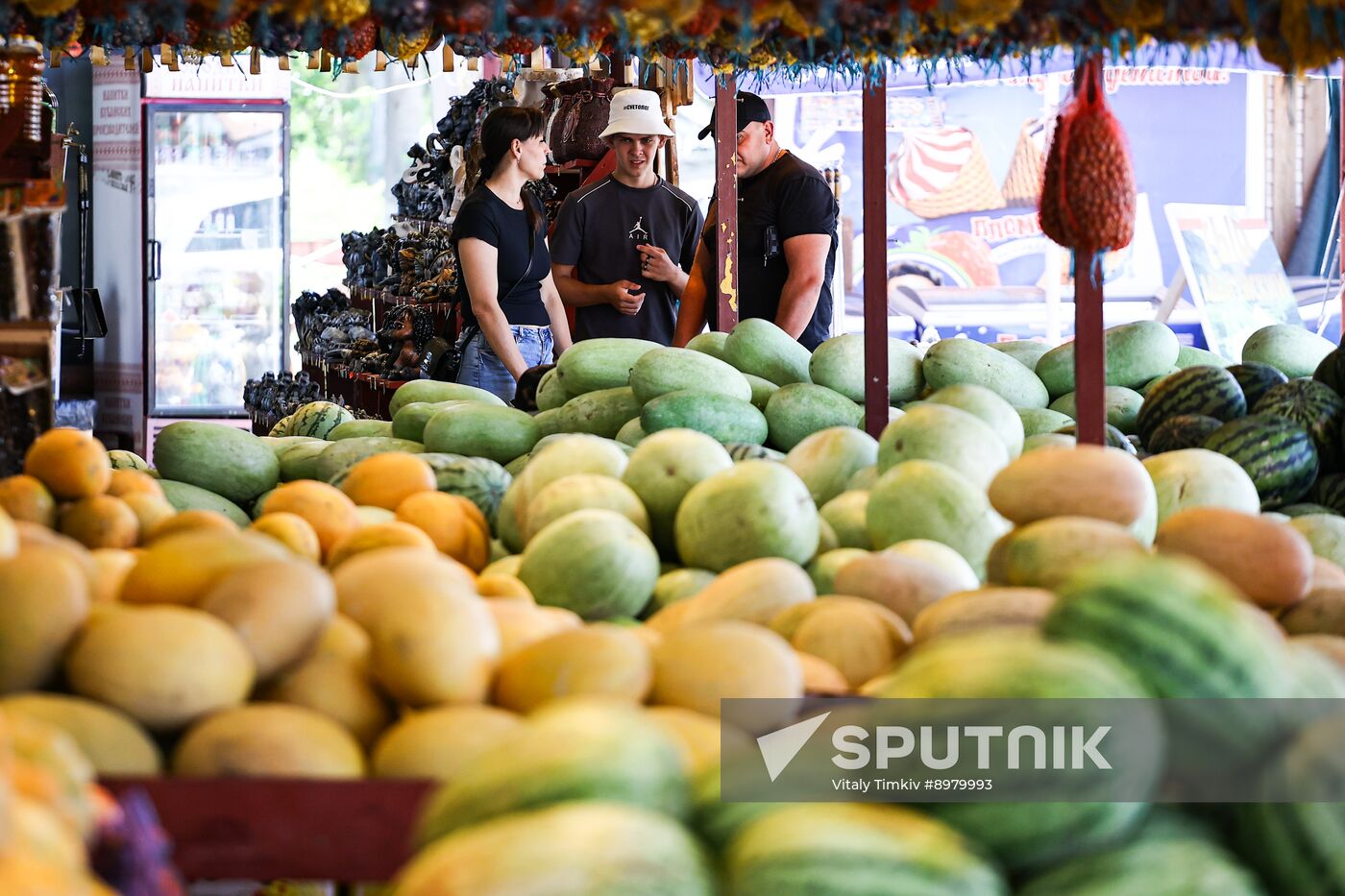 Russia Agriculture Watermelon Season