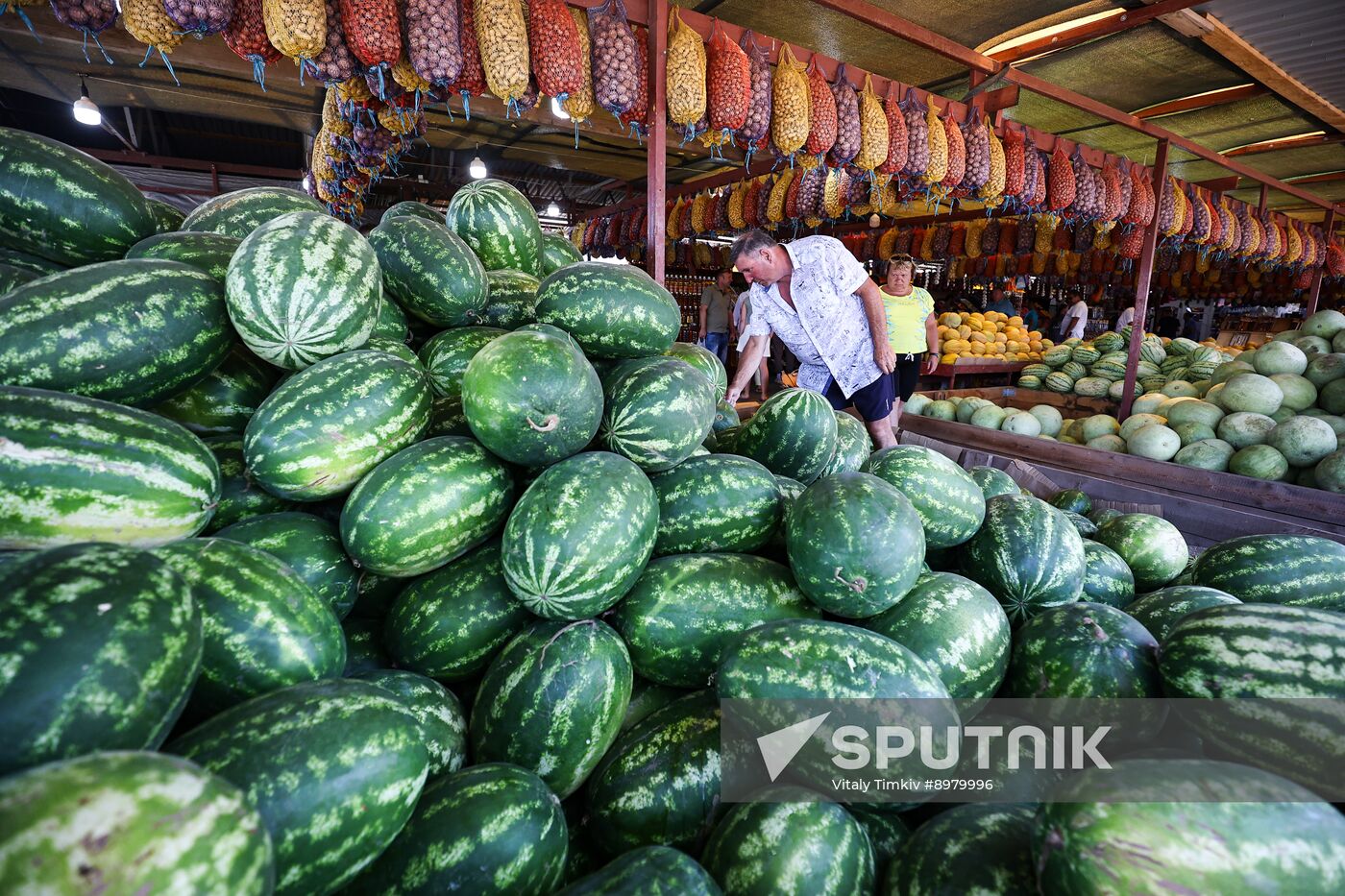 Russia Agriculture Watermelon Season