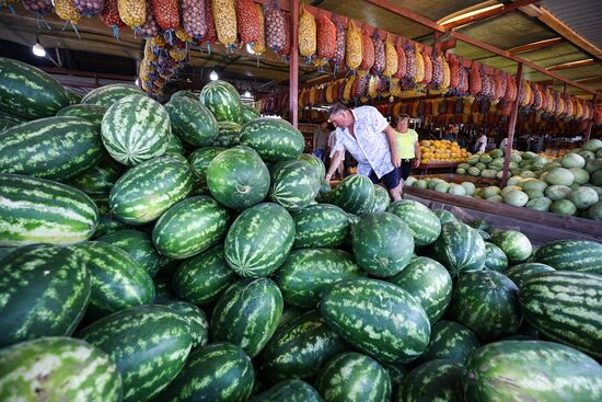 Russia Agriculture Watermelon Season