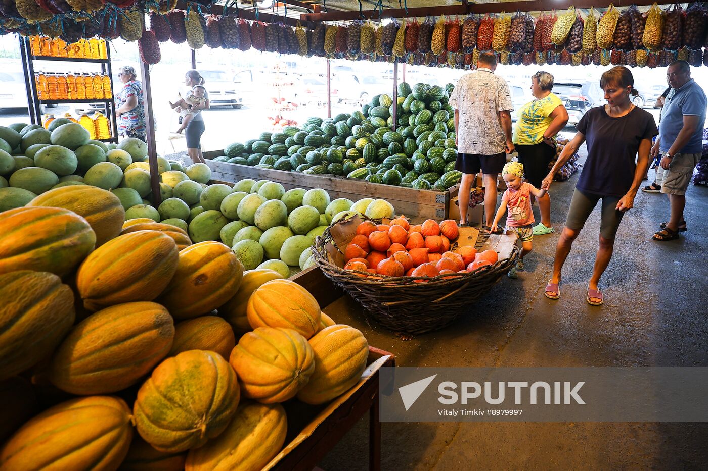 Russia Agriculture Watermelon Season