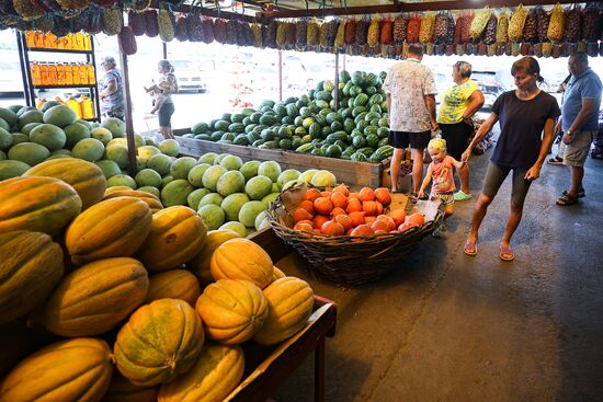 Russia Agriculture Watermelon Season