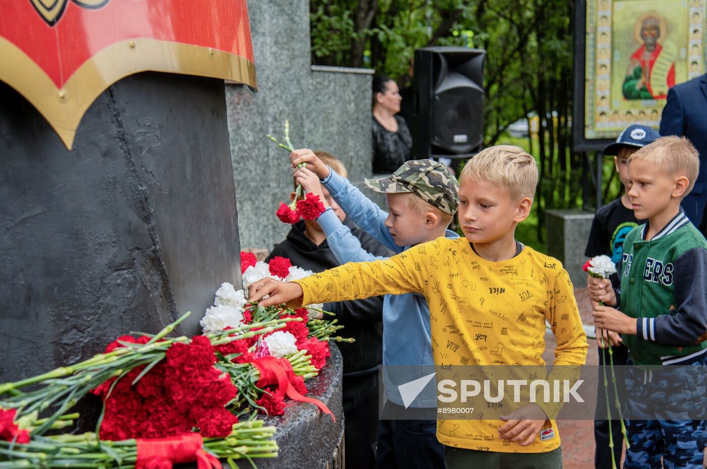 Russia Kursk Submarine Disaster Anniversary