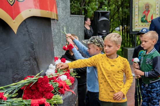 Russia Kursk Submarine Disaster Anniversary