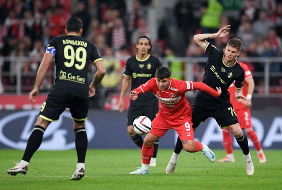 Russia Soccer Cup Spartak - Dynamo Mkh
